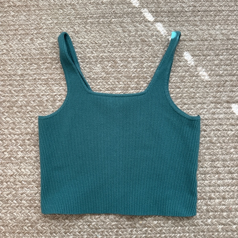 Kendall & Kylie Teal Tank Top